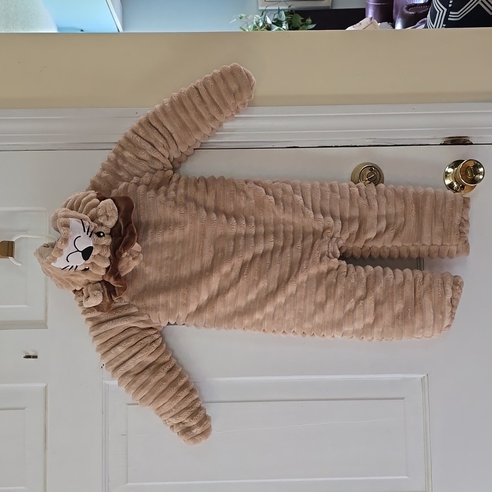Plush Lion Halloween Costume or Warm Snuggly Coat Koala Brand 12-18M Tan & Brown - Picture 7 of 9